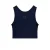 Like Flo Young mouwloze top donkerblauw