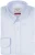 Steppin’ Out Overhemd Twill Extra Lange Mouw Lichtblauw