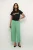 Casual broek Loose fit Gumdrop Green