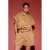 AMAYA Amsterdam bouclé gilet bruin
