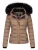 Navahoo Dames Winterjas Miamor – Teddyvoering, Afneembare Capuchon & Bontkraag