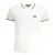 Cavalli Class Tipped Col Blauwe Logo Witte Polo Shirt