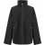 Regatta Heren Ascender Waterdichte Soft Shell Jas (Zwart/Minaalgrijs)