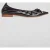 LK Bennett Tilly Pointed Ballerina Shoes Black
