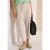 Mid Waist broek met wijde pijpen in casual pasvorm