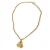 Vintage Triple CC Pendant Necklace  Ketting