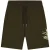 Malelions Men Split Shorts | Vintage Green