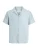 JACK & JONES Overhemd ‘JORMONTAUK’  crème / lichtblauw