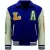 Enos Geborduurde retro college jackets oversized 851