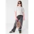 Shoeby wide leg jeans met strass-steentjes – zwart