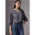 Street One Studio Dames Bedrukte blouse in Blauw