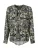 heine Blouse  groen / lichtgroen / zwart
