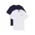 Lyle & Scott T-shirt – set van 2 donkerblauw / wit