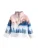 Next Trui  blauw / oudroze / wit