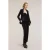 Motivi Smooth Velvet Pants Black