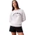 Calvin Klein Dames-sweatshirt met universiteitslogo (Helder wit)