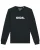 Watapparel Sweatshirt ‘ Oida ‘  zwart / wit