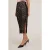 Motivi Midi Macrame Lace Skirt Black