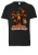 LOGOSHIRT Shirt ‘Deadpool’  geel / oranje / zwart / wit
