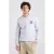 America Today sweater met backprint grijs