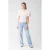 Shoeby straight leg jeans light blue denim