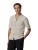 Doorknoop polo Profuomo creme regular fit