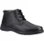 Hush Puppies Malcolm Leder Heren Zwart Laarzen