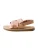 Next Sandalen  karamel / rosa
