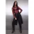 TRENDYOLMİLLA Dames Bordeaux Effen Lang Regular fit Blouses
