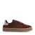 No Stress – Dames – Burgundy leren sneakers met suède details –