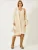 Bianco Lucci Gebreide jurk  beige