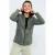 Dames Pluche Rits-Voorkant Sweater