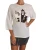 Dolce & Gabbana Witte Zijde #dgfamily Blouse T-shirt