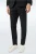Pierre Cardin Auguste Linnen broek zwart, Effen