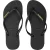 Havaianas Slim Logo Metallic Slippers – Zwart – Goud