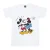 Disney Jongens Mickey Mouse Mickey en Minnie Kiss T-shirt (Wit)
