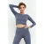 Slim-Fit Lange Mouwen Crop Top