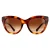 Valentino zonnebril VA4089 501113 Licht Havana Brown Gradiënt