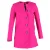 Balenciaga Enkele-Knoop Peacoat in Roze Wol