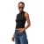 Levis Dames-tanktop ‘Crystal Slim’ (Antraciet)
