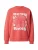 ROXY Sweatshirt ‘LINEUP’  rood / wit
