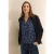 Cecil Dames Bedrukte blouse in Blauw