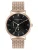 Liebeskind Berlin Analoog horloge  rose-goud / zwart