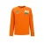Orange Stars Longsleeve met borstzakje en printopdruk oranje