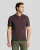 Lyle & Scott Golf Outline Gebreide Poloshirt – Paars