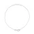 TRINIDAD Bracelet 7 Water Parels Sweet Ronde 34mm White Natural White Gold Chain Convict