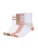 camano Sokken  bruin / cappuccino / rosa / wit