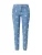 ONLY Jeans ‘ONLHUSH’  blauw denim / wit