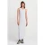 Geribbelde Katoenmix Mouwloze Maxi-jurk