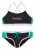 BENCH Bikini  turquoise / zwart / wit